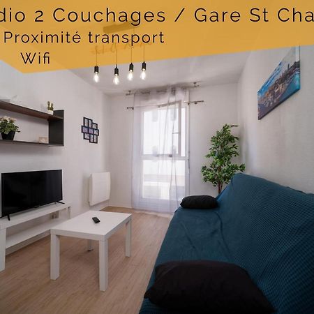 Appartement Tout Equipe A 5 Min De La Gare St Charles Marseille Eksteriør bilde